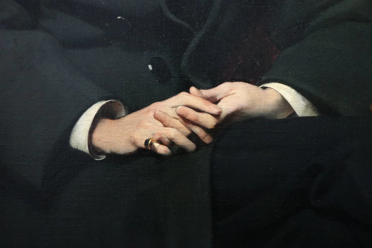 Ritratto di Robert (1855 - 1921) Conte di Montesquiou, Reggia di Versailles, dettaglio